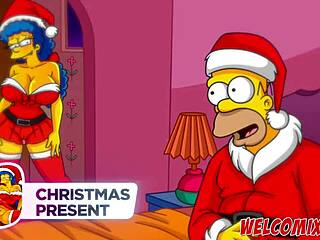 Best butt scenes in Simptoons Simpsons hentai porn with big ass focus