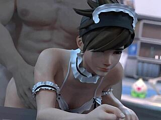 Animated porn compilation with female heroes from Overwatch