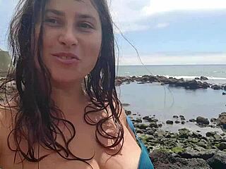 My stepmother is a seductress and she exposed herself in a public beach