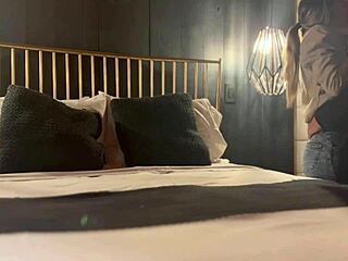 Young teen gets a rough and sexy motel romp