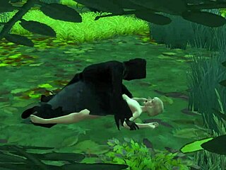 Scream 1 intro remake in Sims 4 Halloween!