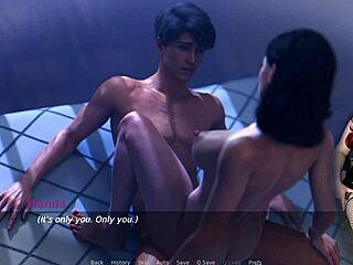 In Ms. Denvers ep 34, young 18+ has imaginary sex with old teacher stepmom, riding cowgirl to orgasm! 😍🍑