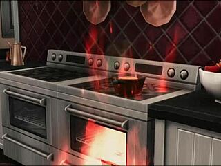 Scream 1 intro remake in Sims 4 Halloween!