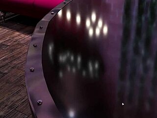 3D animated porn with cowgirl sex and facial cumshot