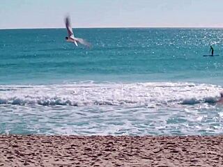 blonde pawg bounces on huge stepson cock