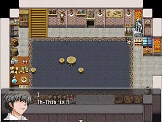 Blonde elf with big tits masturbates monster cock in fantasy world for king