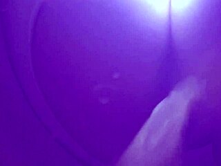 Gay anal scene with dirty and chubby amateur and piss in the toilet bowl
