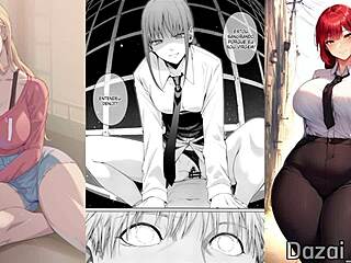 yo, makima and denji, what's up with chainsaw man bondage?