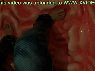 Kayleigh’s Staircase Challenge in 3D Hentai Game With Intense Anal Domination