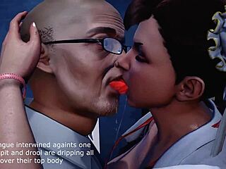 chun-li schoolgirl gets wild with monster cock action