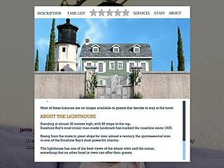 In this anime game, sunshine love unfolds gently