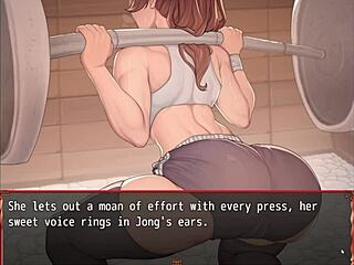 Harem in another world hentai game features cute teens