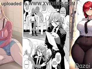 yo, makima and denji, what's up with chainsaw man bondage?