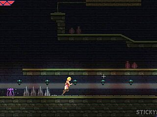 Cute Blonde Fucked by Monster Cock in Game