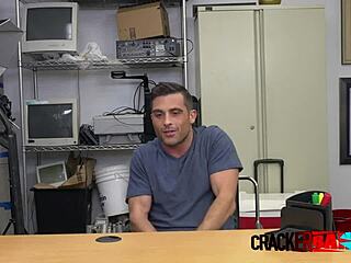 A gay celebrity gets a big dick in his mouth from the director