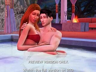 Hot Tub Fun in 3D Hentai Preview