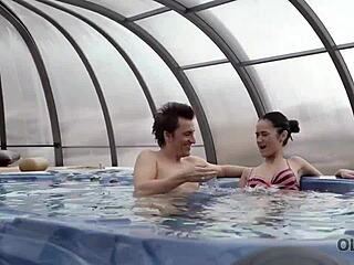 My new family explores teen brunette and redhead adventures