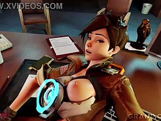 Tracer’s Unexpected BBC Addiction in 3D Anime