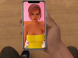 Beautiful anime Mia in hot solo action in Summer with Mia 2