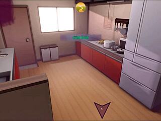 i want my step mom's best friend milf to give me a huge assjob massage in this hentai game ep 20