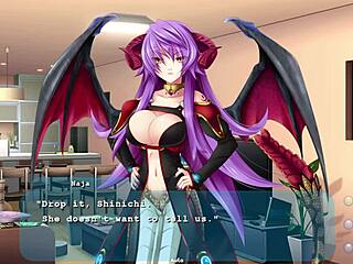 See the beautiful women of Busty hentai in a cafe in Princess x fan disc ep20