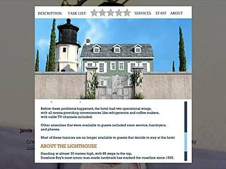 In this anime game, sunshine love unfolds gently