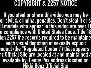 i can't stop staring at nikki benz's big pussy and natural tits