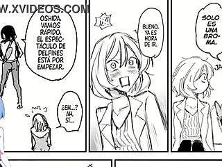 who is this midnight visitor in the hentai game anime?