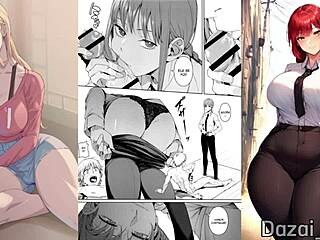 yo, makima and denji, what's up with chainsaw man bondage?