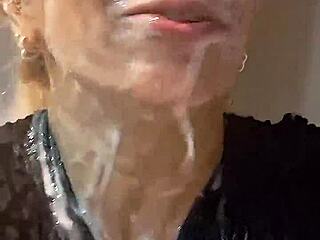 Married Sluts Filled My Mouth with Cum, Craving More from Horny Guys