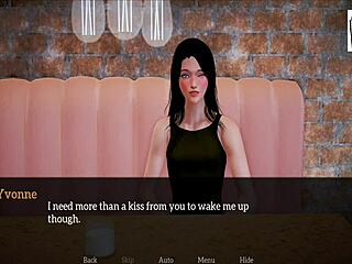 Just saw this redhead in My New Family 74, small tits rocking hentai action