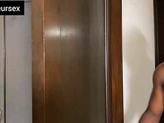 Latina Fucks Hidden in Bathroom