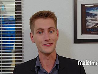 Gay porn with bareback and twinks in an office setting