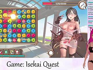 Vtuber Lewdneko Plays Isekai Quest with Creampie Action Part 2