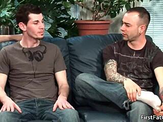 Aiden Blue's first hardcore gay scene with a big cock lover