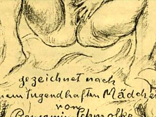 Vintage Erotic Illustration with Retro Hentai Anime Style Details