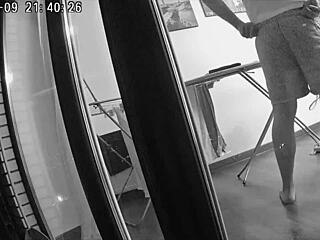 A Wife Spends Time With A Friend While Her Husband Is At Work