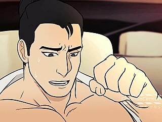 Fucking and sucking hard with Johnny Bravo in wild anal action
