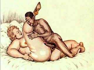 Hot erotic art from the good old days of animation