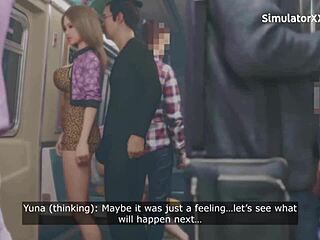 3D animated video game with hardcore sex scenes in public places