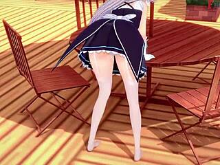 belfast invites me to lunch free pov azurlane watch full movie and pov version on sheer fantasyking3