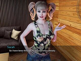 Big-boobed blonde gets milked and fucked in 3D game