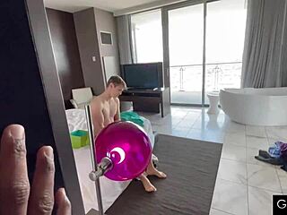 sage roux performs in fishnet suit on stage