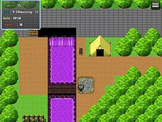 the guy licks the protagonist's pussy in the hot spring bounty hunter license part 3