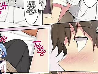 Japanese dating game with busty girls at Imaizumi’s house