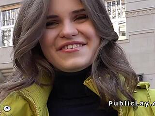 Picked up off the street for a wild pounding