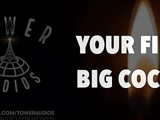 your first big cock erotic audio for women featuring dirty talk and boyfriend scenarios