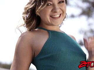 Small Titted Teen 18+ Cleo Vixen Gets Stretched By Huge Fat Cock