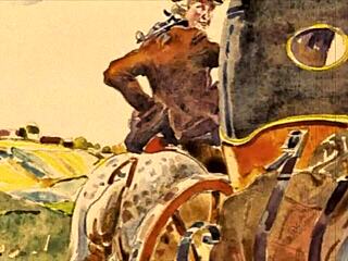 Vintage Erotic Illustration with Retro Hentai Anime Style Details