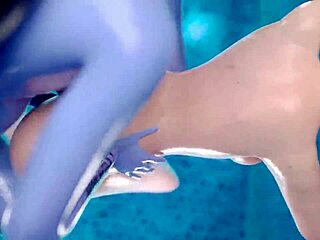 3D animated dickgirls in hot threesome anal sex action